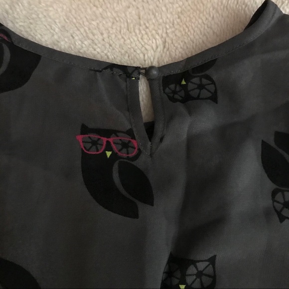 Adorable Size LG Owl Dress - Picture 5 of 7